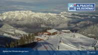 Archiv Foto Webcam Ski Juwel: Bergstation Pöglbahn am Wiedersbergerhorn 08:00