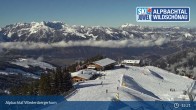 Archiv Foto Webcam Ski Juwel: Bergstation Pöglbahn am Wiedersbergerhorn 12:00