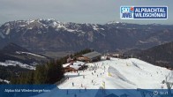 Archiv Foto Webcam Ski Juwel: Bergstation Pöglbahn am Wiedersbergerhorn 12:00