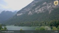 Archived image Webcam Fischerstube at Lake Reintalersee 12:00