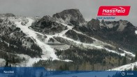 Archiv Foto Webcam Nassfeld: Blick ins Skigebiet 14:00