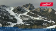 Archiv Foto Webcam Nassfeld: Blick ins Skigebiet 10:00