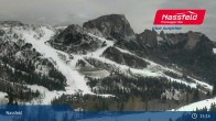 Archiv Foto Webcam Nassfeld: Blick ins Skigebiet 14:00