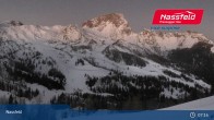 Archiv Foto Webcam Nassfeld: Blick ins Skigebiet 06:00