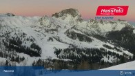 Archiv Foto Webcam Nassfeld: Blick ins Skigebiet 07:00