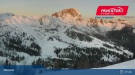 Archiv Foto Webcam Nassfeld: Blick ins Skigebiet 06:00