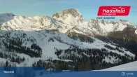 Archiv Foto Webcam Nassfeld: Blick ins Skigebiet 07:00