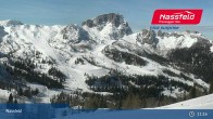 Archiv Foto Webcam Nassfeld: Blick ins Skigebiet 10:00