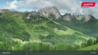 Archiv Foto Webcam Nassfeld: Blick ins Skigebiet 10:00