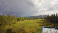 Archiv Foto Webcam Hochrindl: Blickrichtung Kruckenhöhe 17:00