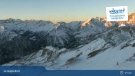 Archiv Foto Webcam Schareck auf 2606 m 07:00