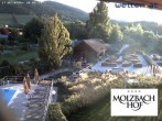 Archived image Webcam The hotel Molzbachhof in Kirchberg am Wechsel 19:00