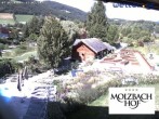 Archived image Webcam The hotel Molzbachhof in Kirchberg am Wechsel 09:00