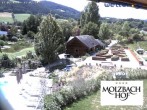 Archived image Webcam The hotel Molzbachhof in Kirchberg am Wechsel 13:00