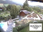 Archived image Webcam The hotel Molzbachhof in Kirchberg am Wechsel 17:00