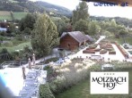 Archived image Webcam The hotel Molzbachhof in Kirchberg am Wechsel 19:00