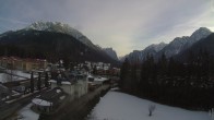 Archiv Foto Webcam Toblach: Apparthotel Germania - Höhlensteintal 15:00