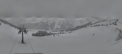 Archived image Webcam Panoramic View Damüls – Top station Uga Express 12:00
