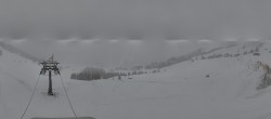 Archived image Webcam Panoramic View Damüls – Top station Uga Express 14:00