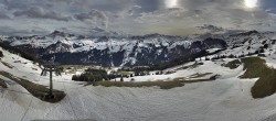 Archived image Webcam Panoramic View Damüls – Top station Uga Express 17:00