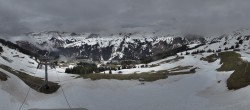 Archiv Foto Webcam Panoramakamera Damüls – Bergstation Uga Express 17:00