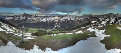 Archived image Webcam Panoramic View Damüls – Top station Uga Express 05:00