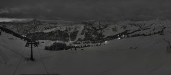 Archived image Webcam Panoramic View Damüls – Top station Uga Express 06:00