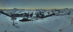 Archiv Foto Webcam Panoramakamera Damüls – Bergstation Uga Express 07:00