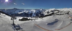 Archiv Foto Webcam Panoramakamera Damüls – Bergstation Uga Express 11:00