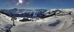 Archiv Foto Webcam Panoramakamera Damüls – Bergstation Uga Express 13:00