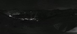 Archived image Webcam Panoramic View Damüls – Top station Uga Express 23:00