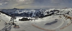 Archiv Foto Webcam Panoramakamera Damüls – Bergstation Uga Express 13:00