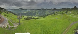 Archiv Foto Webcam Panoramakamera Damüls – Bergstation Uga Express 13:00