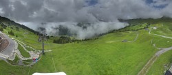 Archived image Webcam Panoramic View Damüls – Top station Uga Express 11:00