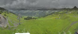 Archiv Foto Webcam Panoramakamera Damüls – Bergstation Uga Express 09:00