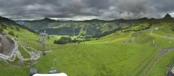 Archiv Foto Webcam Panoramakamera Damüls – Bergstation Uga Express 13:00