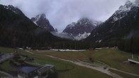 Archived image Webcam Dolomitenhof Sexten - Cross-Country Skiing Trail 06:00