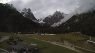 Archived image Webcam Dolomitenhof Sexten - Cross-Country Skiing Trail 07:00