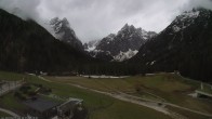 Archived image Webcam Dolomitenhof Sexten - Cross-Country Skiing Trail 09:00
