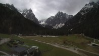 Archived image Webcam Dolomitenhof Sexten - Cross-Country Skiing Trail 13:00