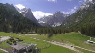 Archived image Webcam Dolomitenhof Sexten - Cross-Country Skiing Trail 09:00