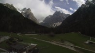 Archived image Webcam Dolomitenhof Sexten - Cross-Country Skiing Trail 15:00