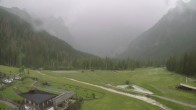 Archiv Foto Webcam Dolomitenhof Sexten - Blick auf die Langlaufloipe 17:00