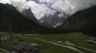 Archived image Webcam Dolomitenhof Sexten - Cross-Country Skiing Trail 09:00