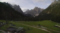 Archiv Foto Webcam Dolomitenhof Sexten - Blick auf die Langlaufloipe 05:00