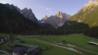 Archived image Webcam Dolomitenhof Sexten - Cross-Country Skiing Trail 05:00