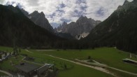 Archived image Webcam Dolomitenhof Sexten - Cross-Country Skiing Trail 09:00