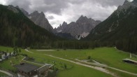 Archived image Webcam Dolomitenhof Sexten - Cross-Country Skiing Trail 13:00