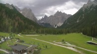 Archived image Webcam Dolomitenhof Sexten - Cross-Country Skiing Trail 15:00