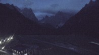 Archived image Webcam Dolomitenhof Sexten - Cross-Country Skiing Trail 21:00